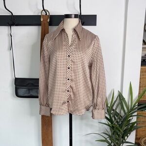 Zara fitted blouse size XS
